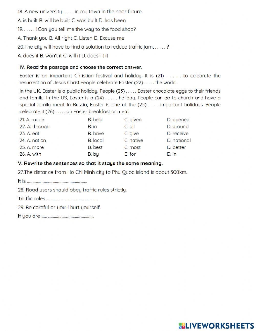 Lop 7- review for the final test 5