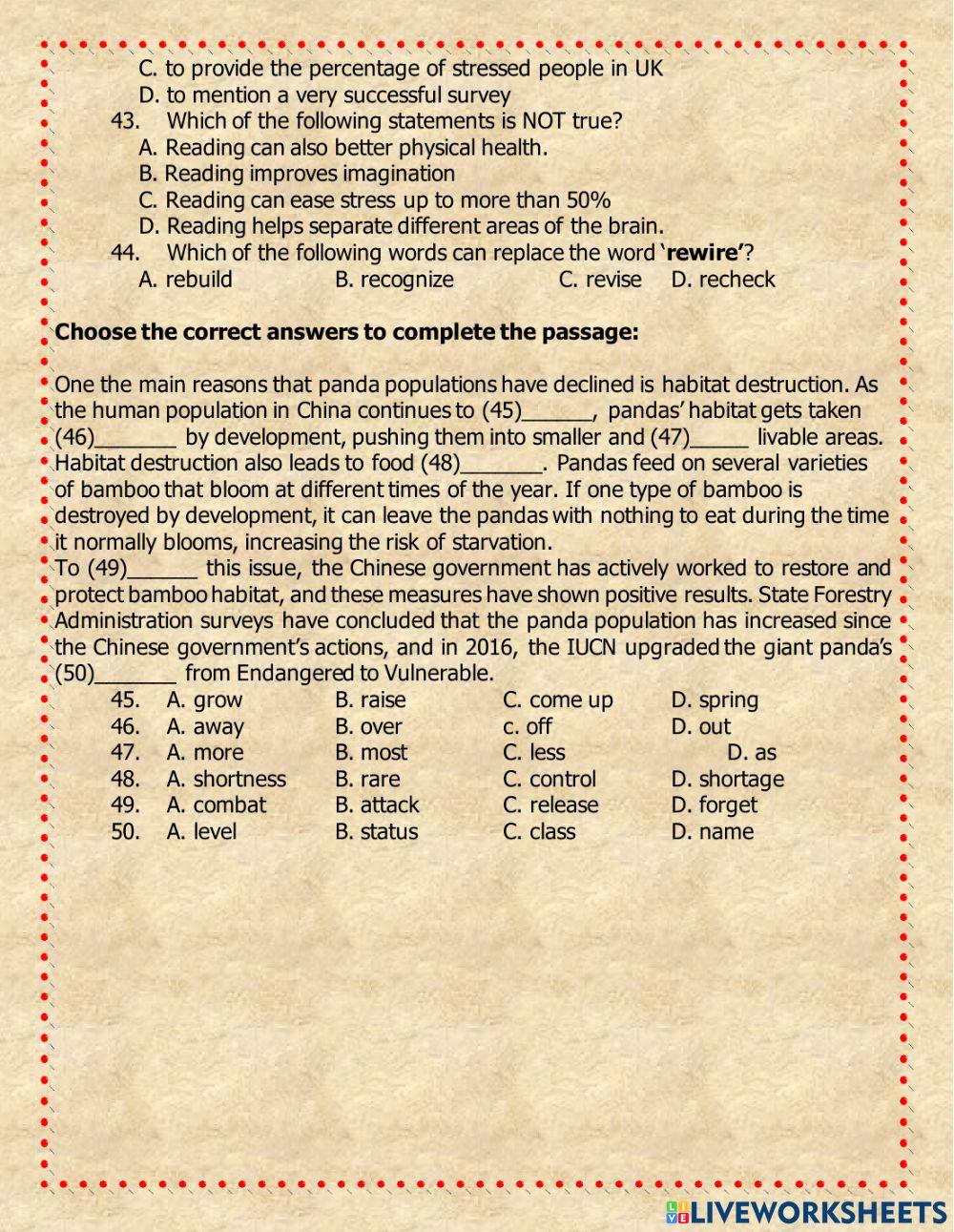 E11 - LHP - 2nd term test - 22-23
