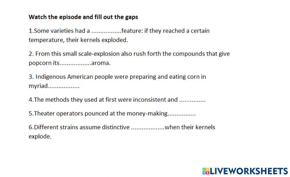 Why do we eat popcorn at the movies? TED