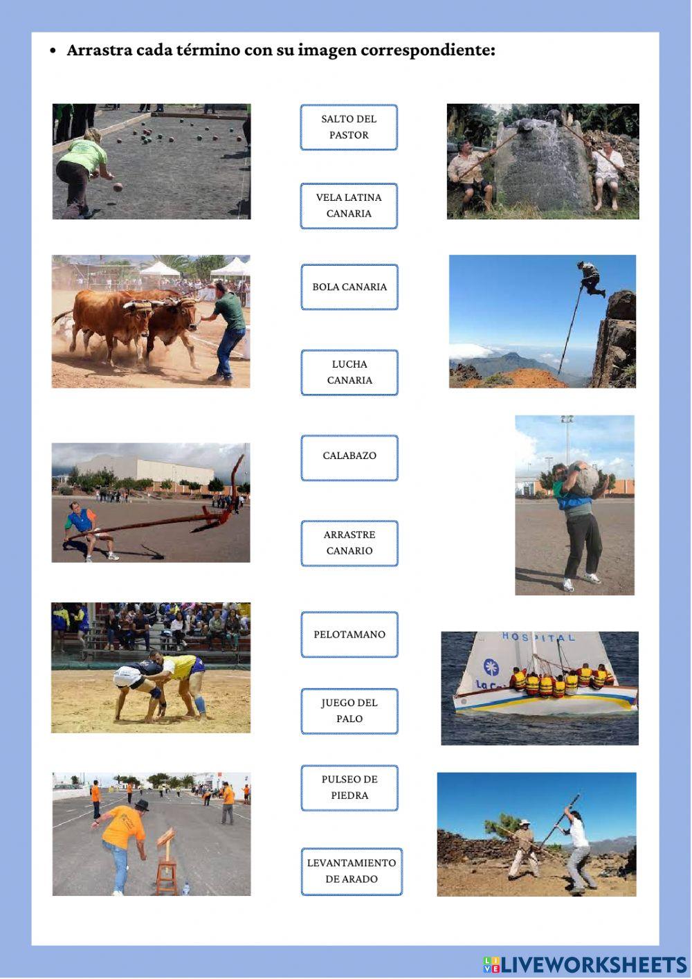 Juegos y deportes tradicionales canarios