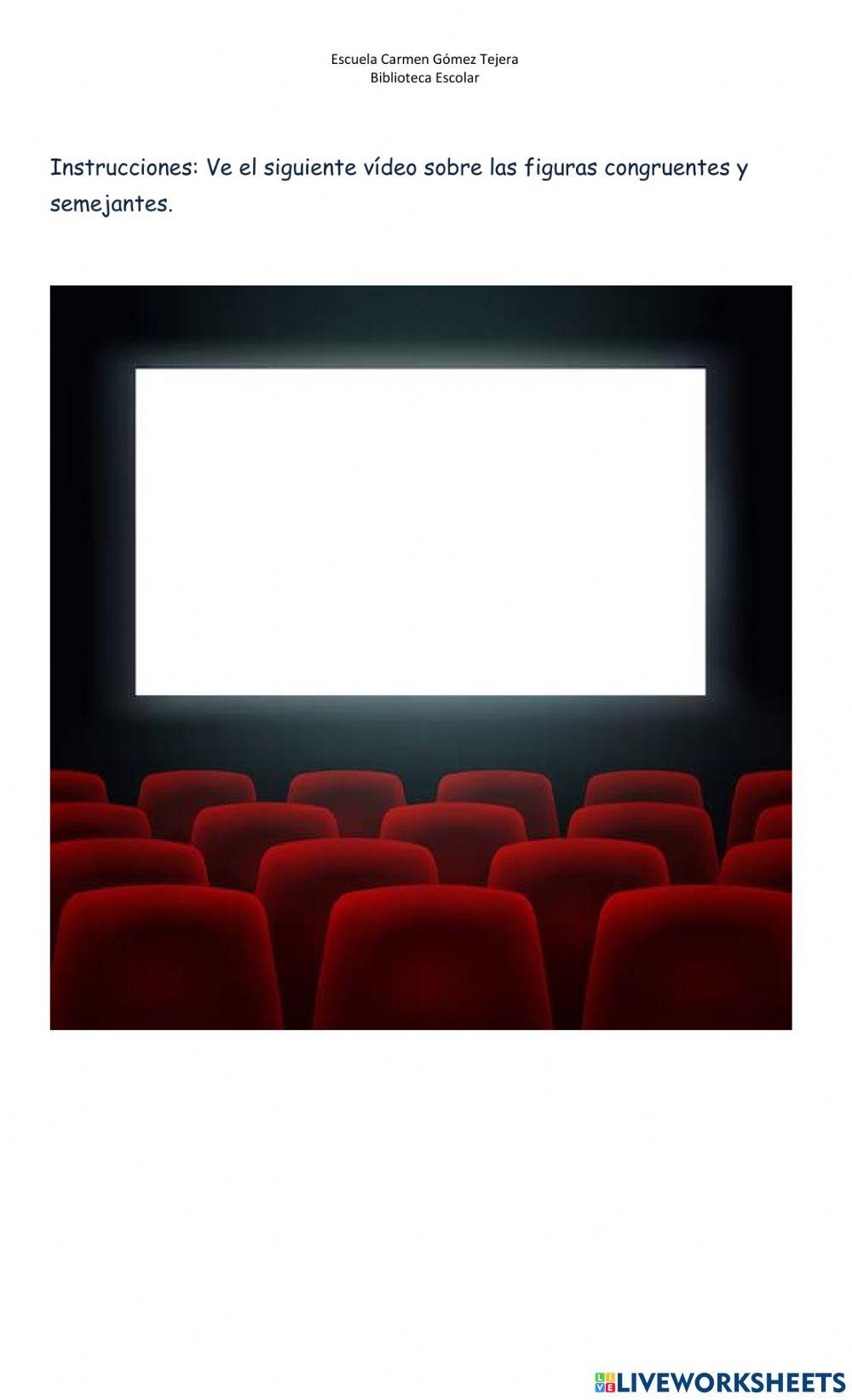 Vídeo: figuras congruentes y semejantes