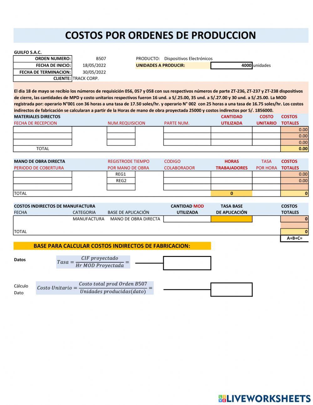 Costos por Ordenes 1