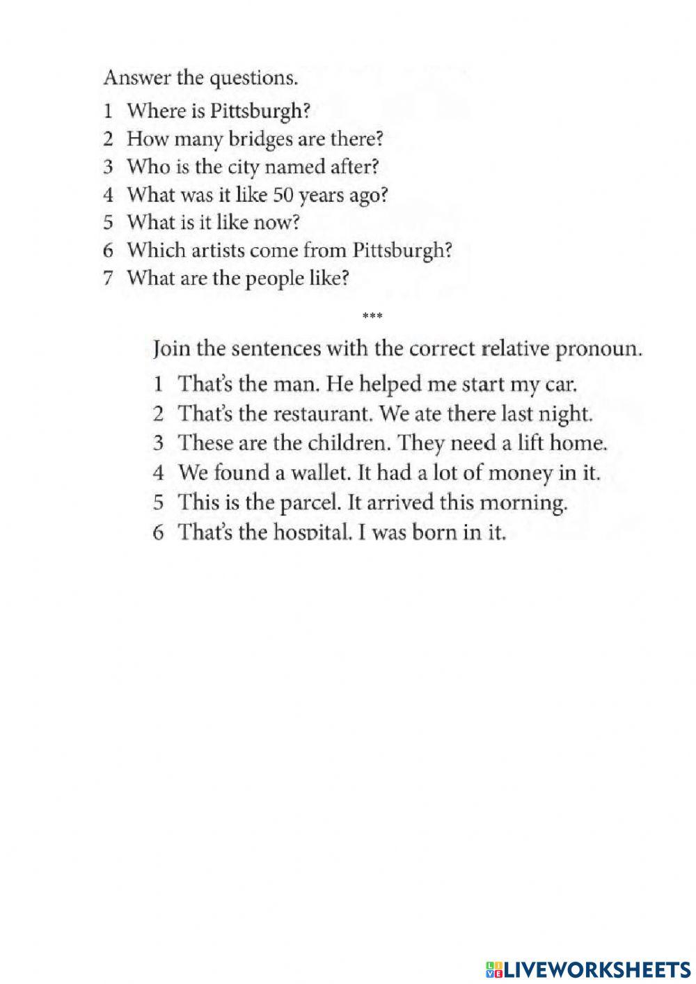 Simply the best unit 7 part 2