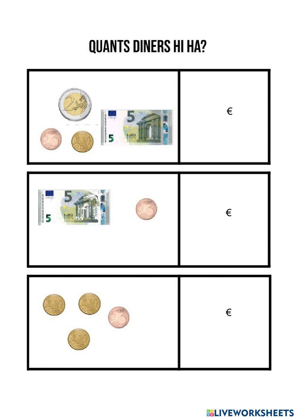 Quants diners hi ha?