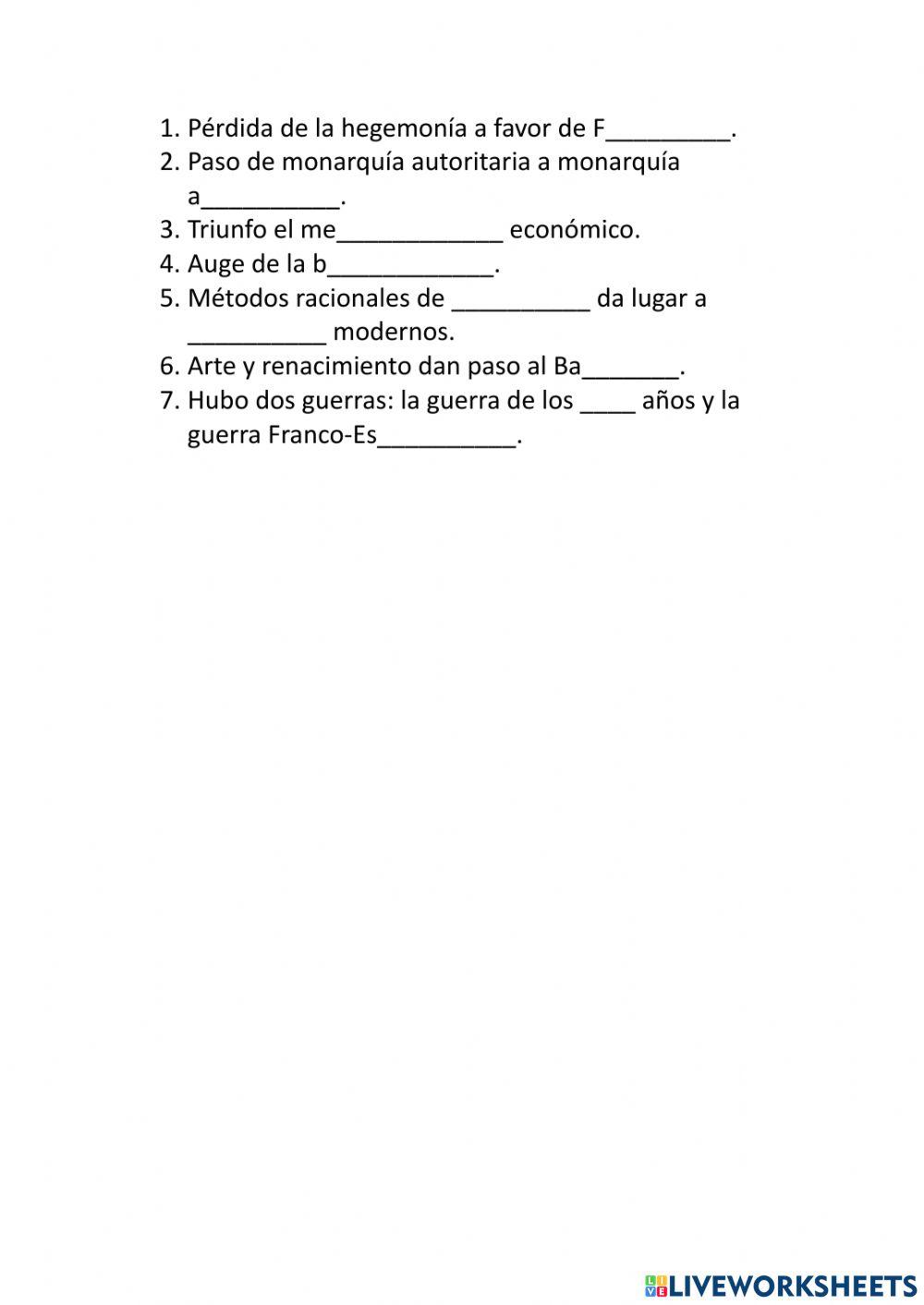 La guerra de los 30 años