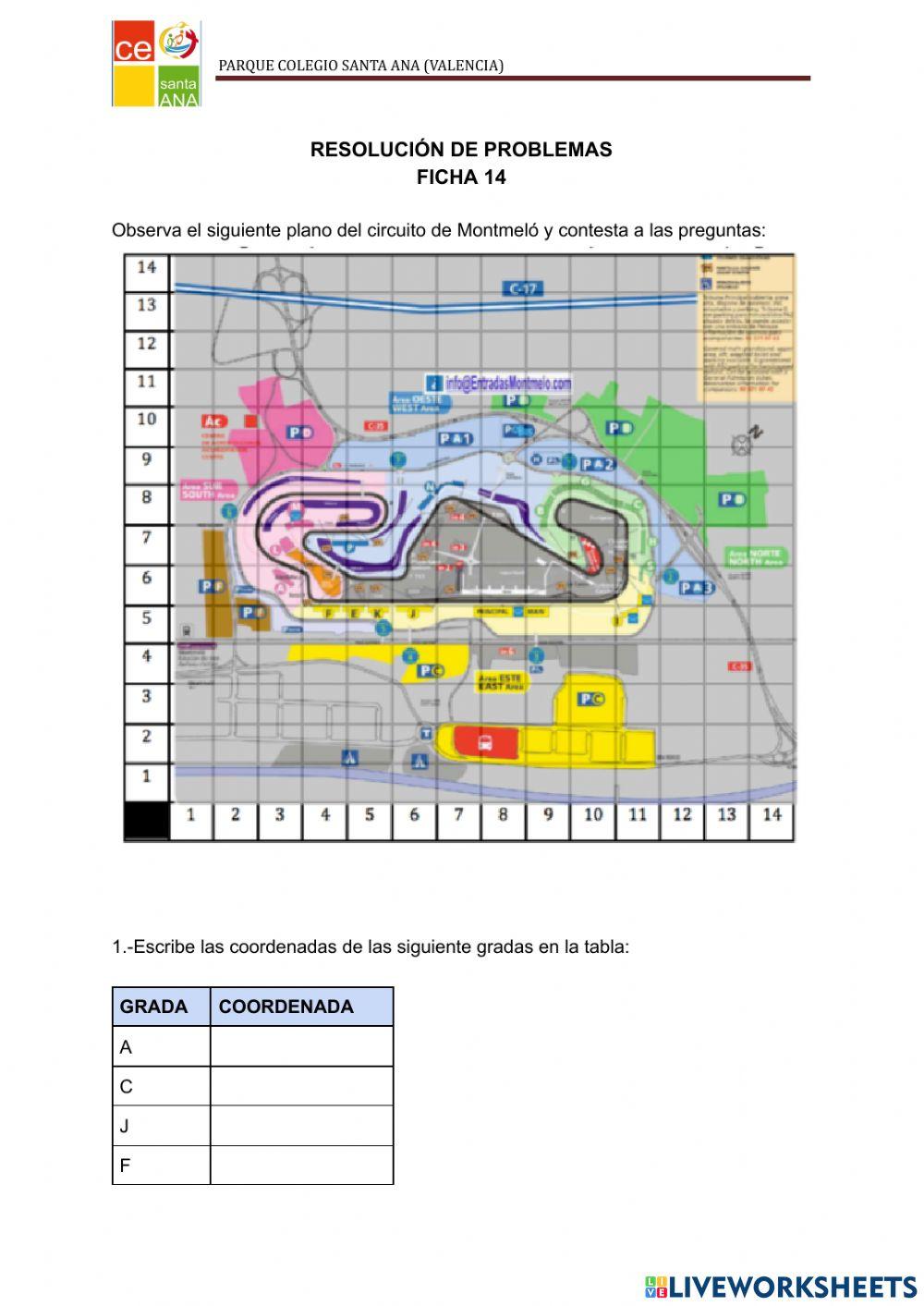 Resolución de problemas ficha 14
