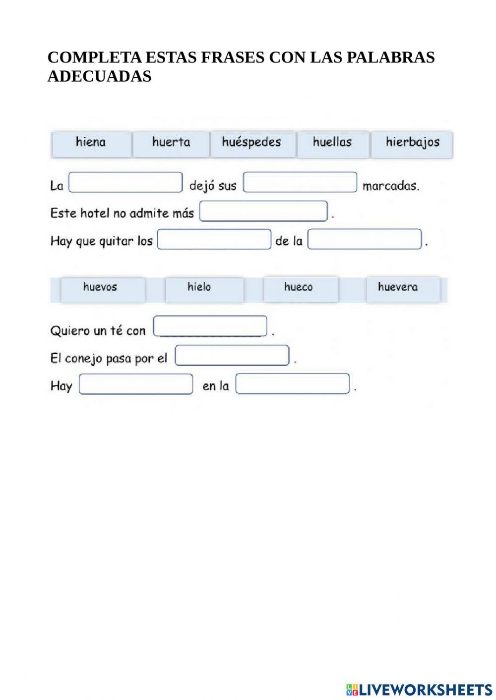 3º repaso lengua tema 8