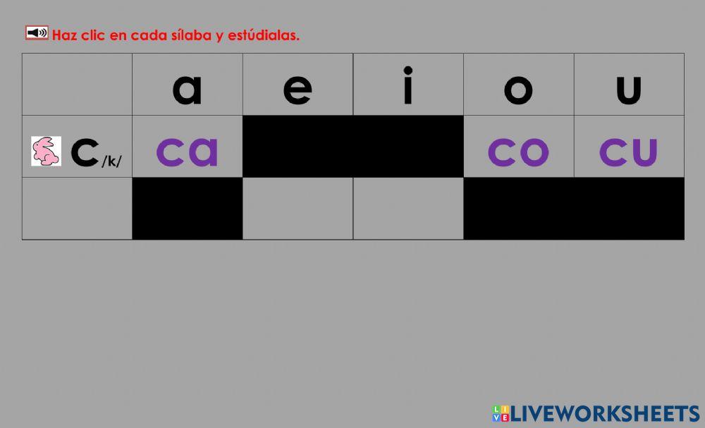 Ca co cu estudiar Ca co cu estudiar