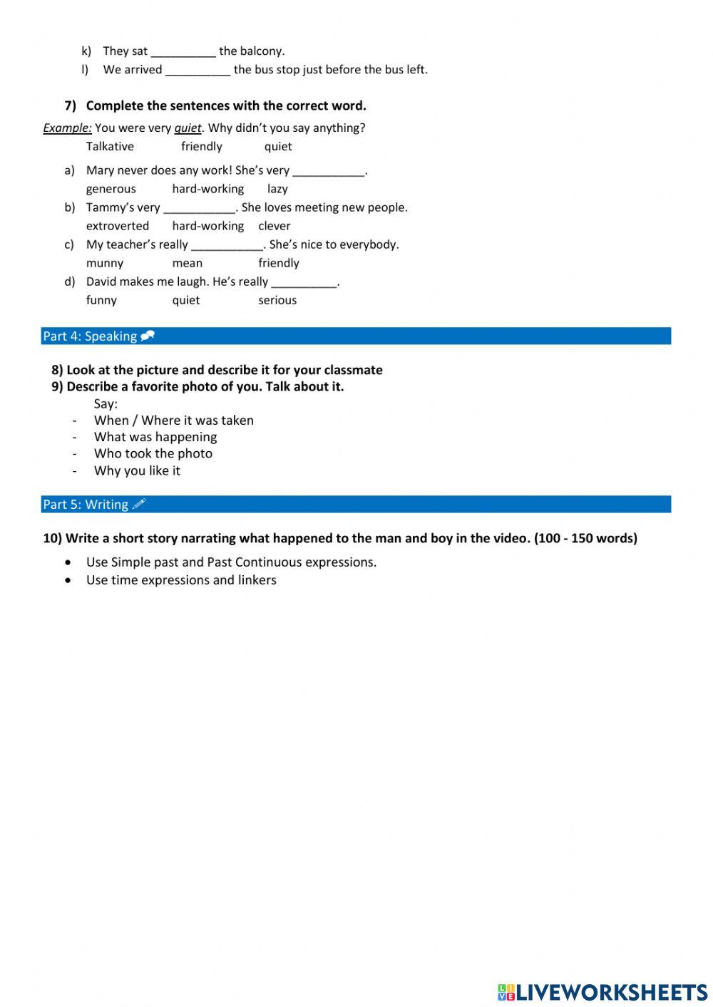 Test Adults Intermediate