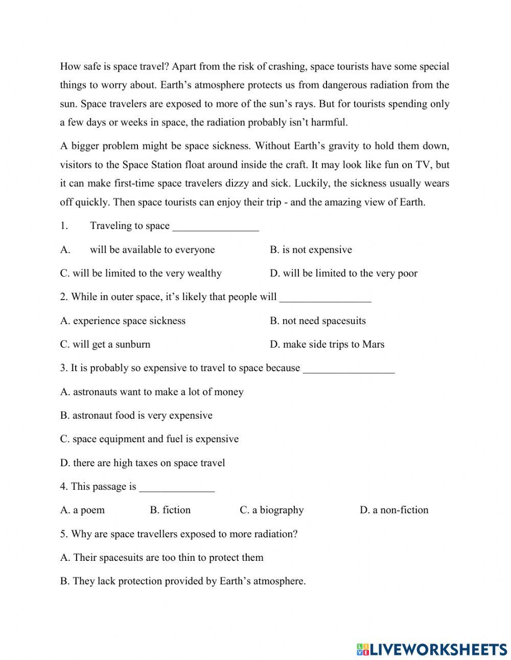 Practice test - UNIT 10 - PART 2