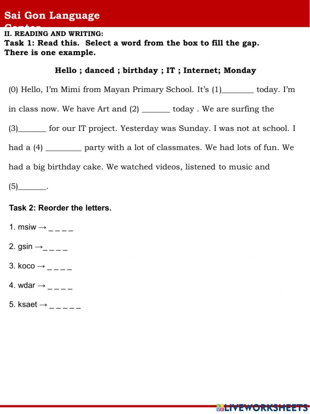 Đề ôn thi kỳ 2 lớp 4 (26.04)