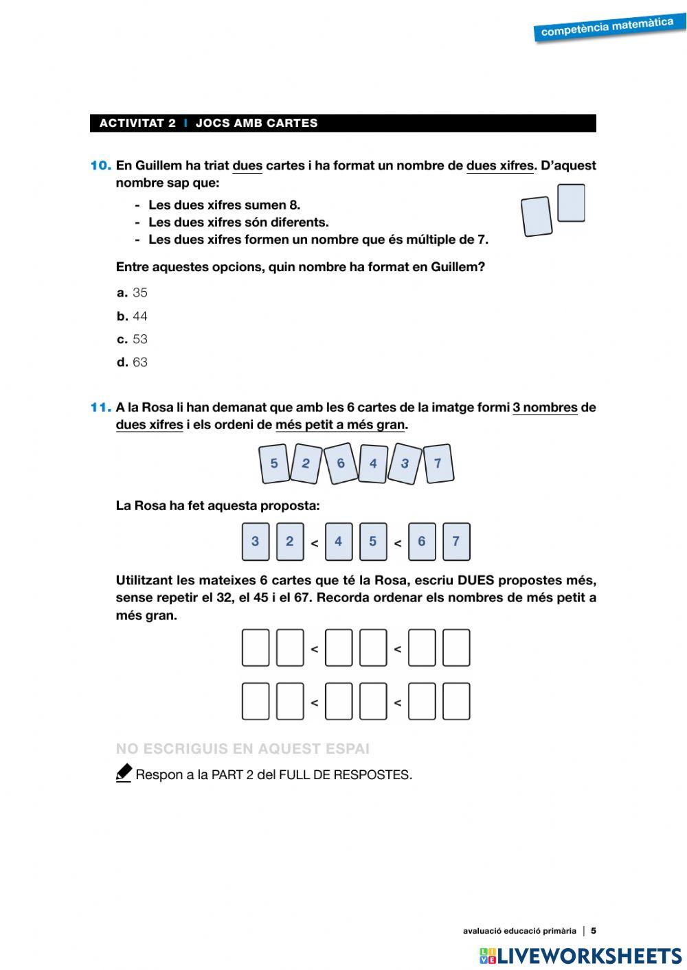 Competència Matemàtiques 21-22