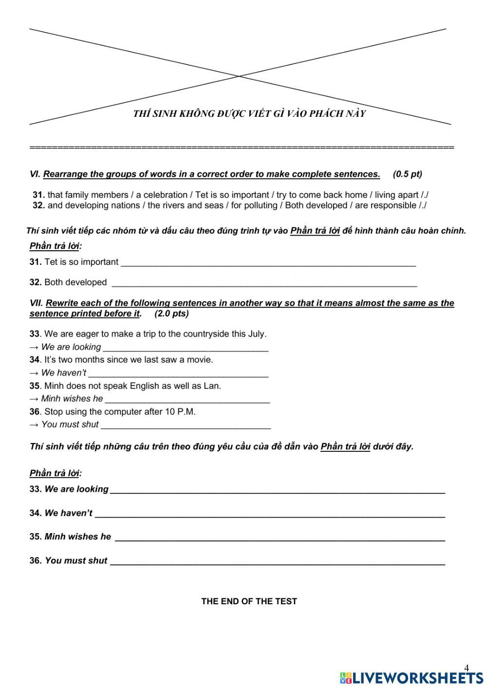 E9 - Đề tuyển sinh THPT chính thức - 2018