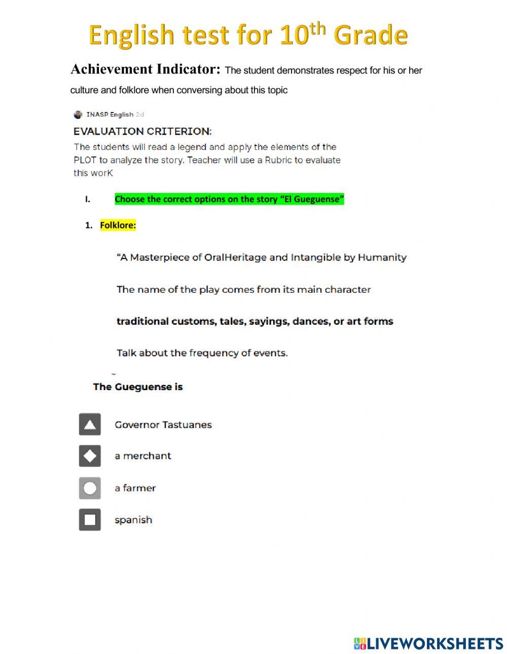 Folklore in Nicaragua