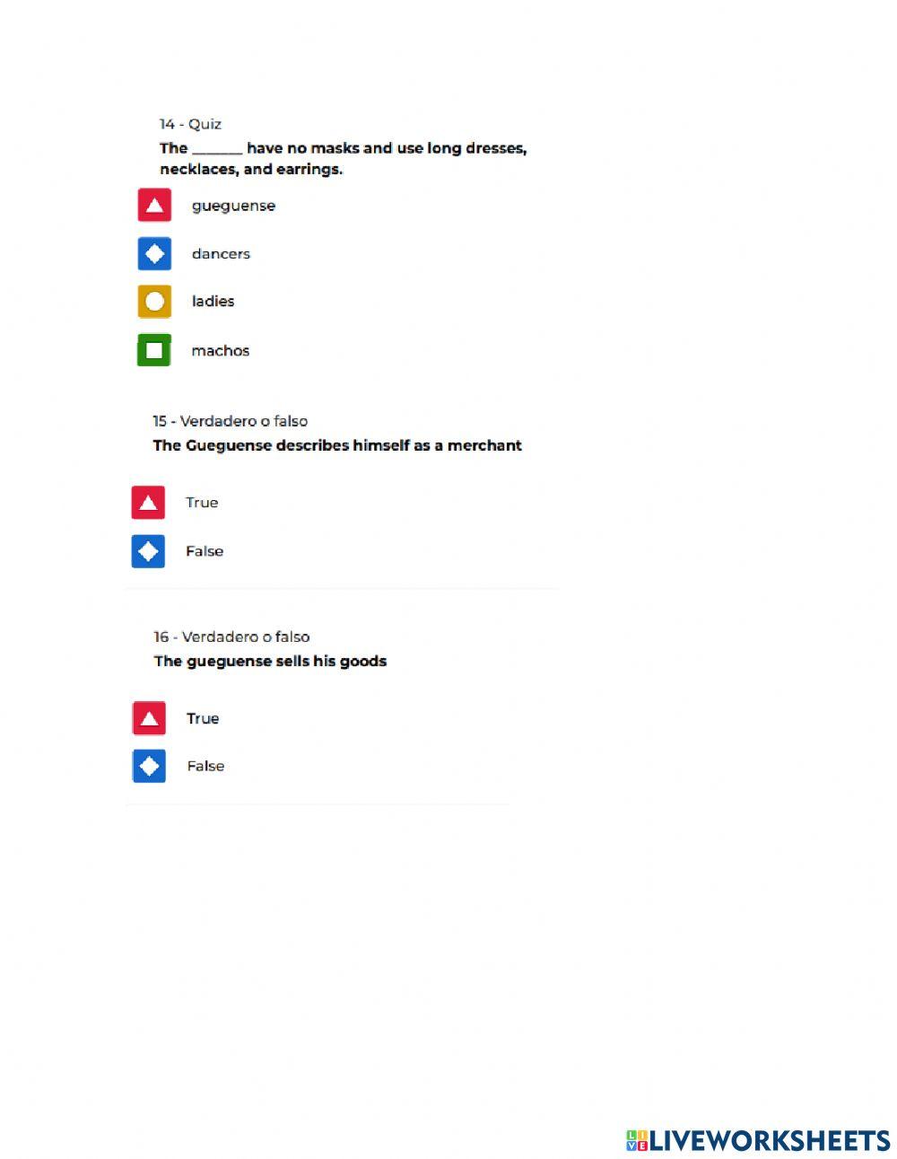 Folklore in Nicaragua