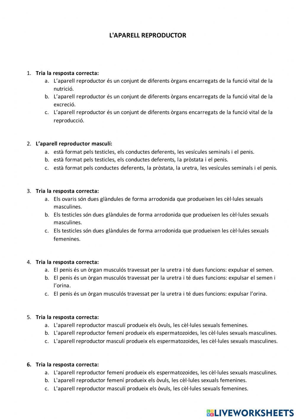 Test Aparells respiratori i reproductor
