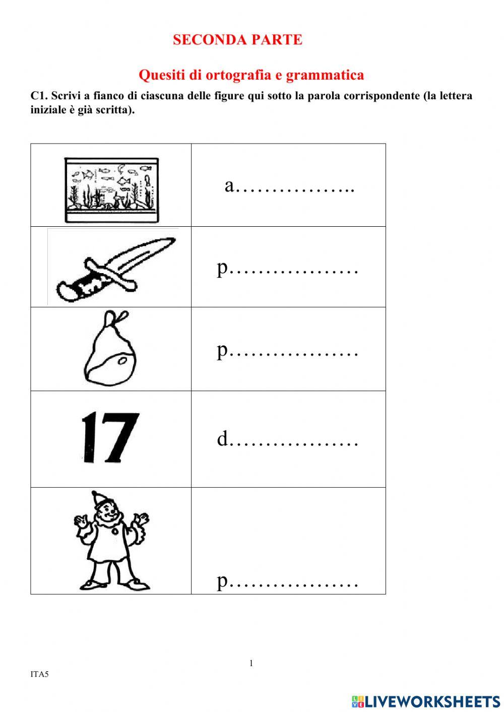 Prova Invalsi anno 2008-2009 terza parte