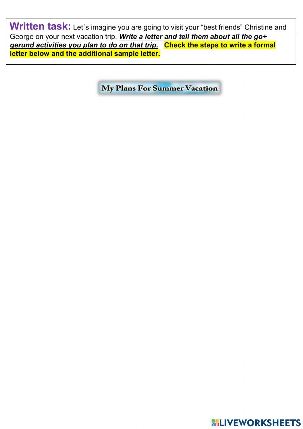 Gerunds and Infinitives