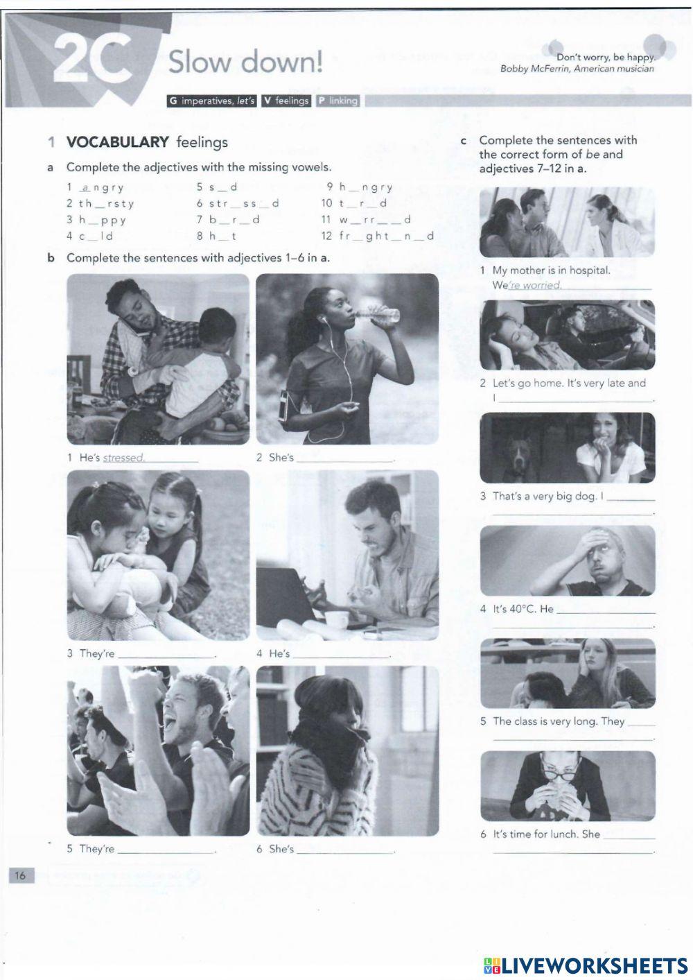 2C Elementary 7152557 | Toefl Center | Live Worksheets