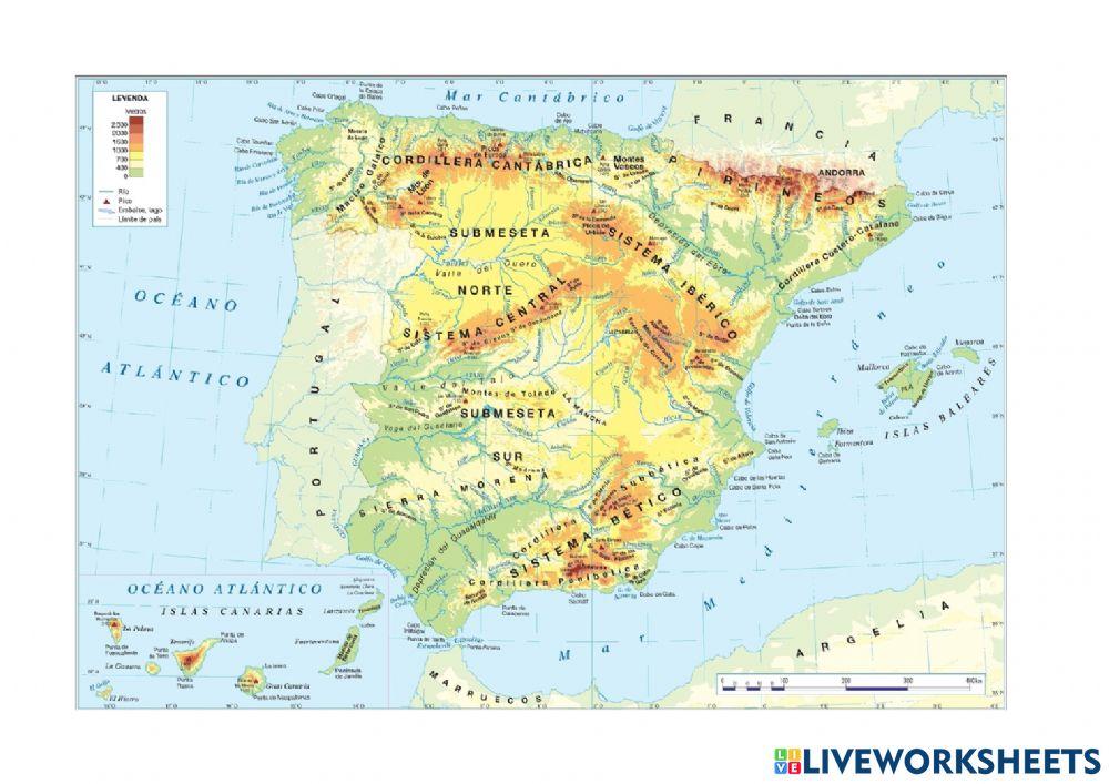 Golfos y cabos de España