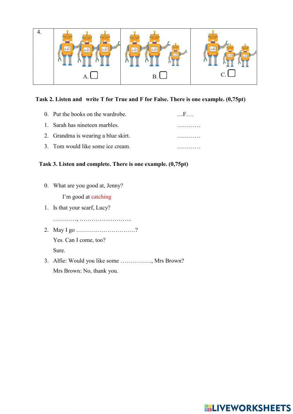 smart start 3. test 3
