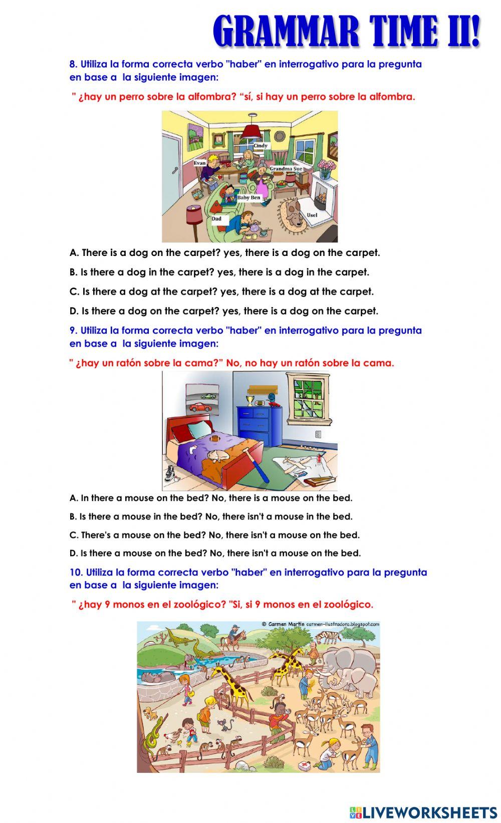 Lección 8 - A vs An - There is - There are (Afirmativa, negativa, interrogativa)