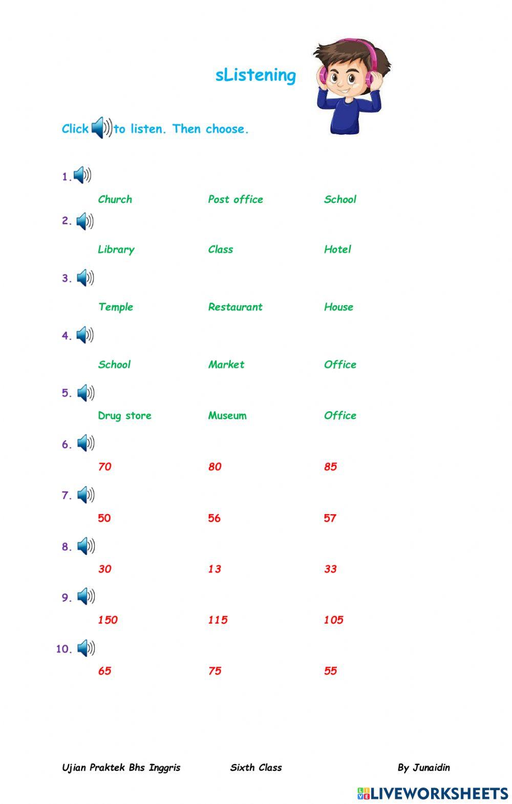 Ujian Praktek Bahasa Inggris