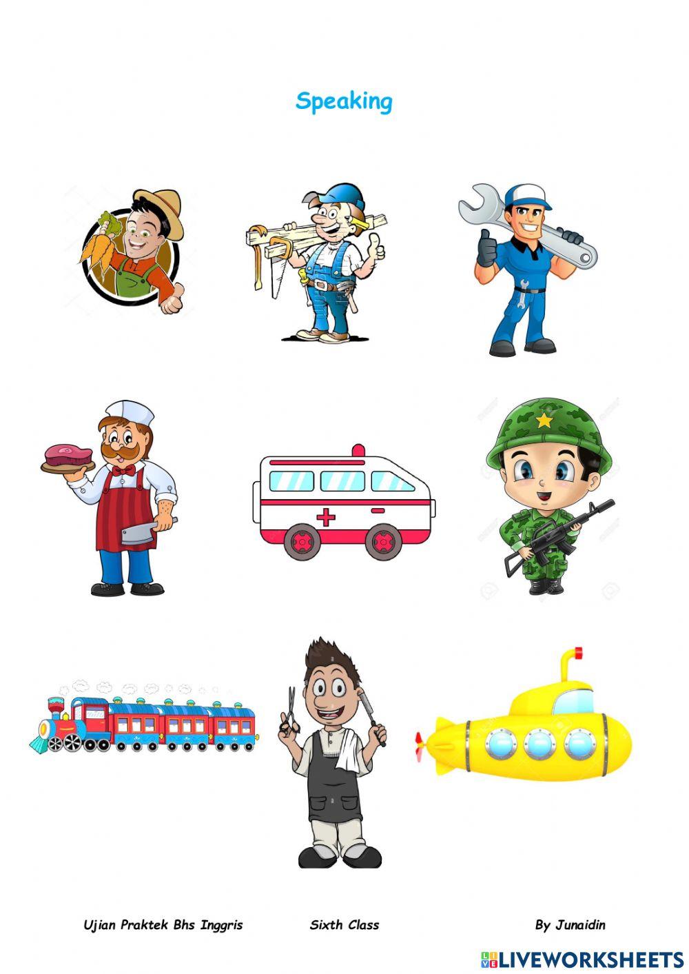 Ujian Praktek Speaking Bahasa Inggris