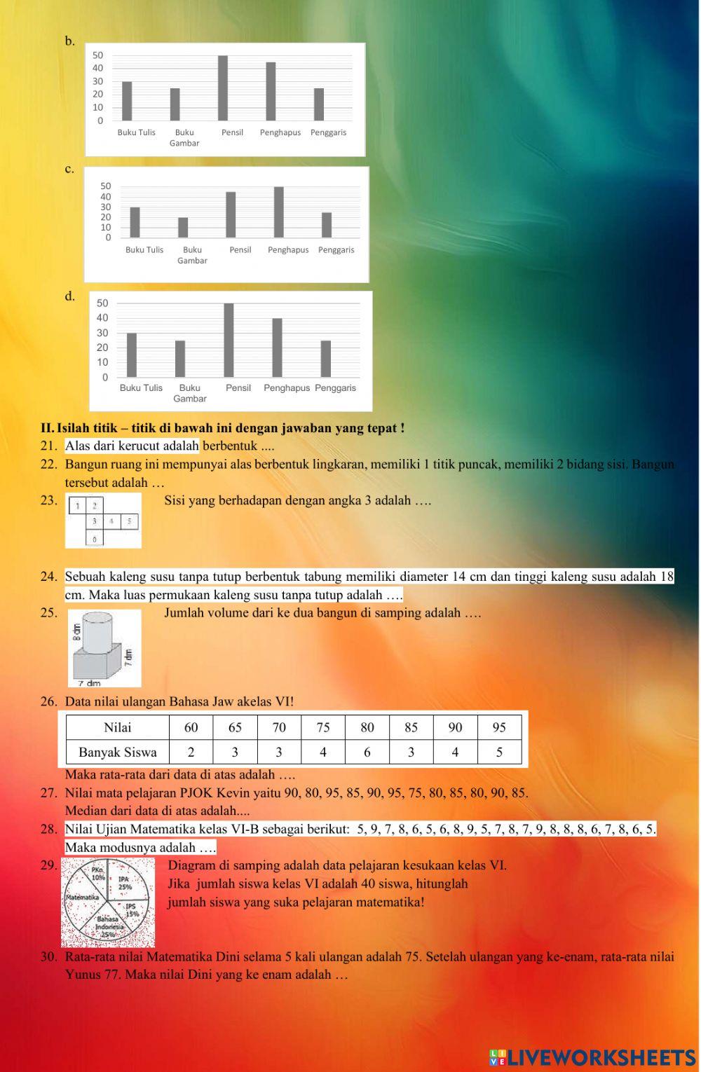 Asesmen online matematika