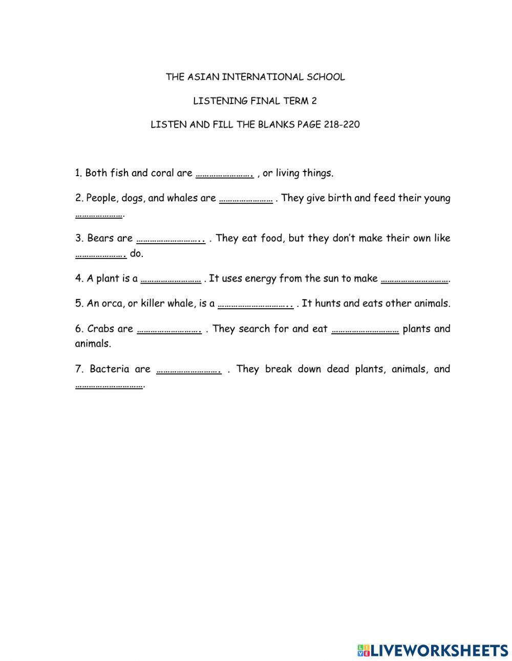 Lis p.218-220 Lis p.218-220