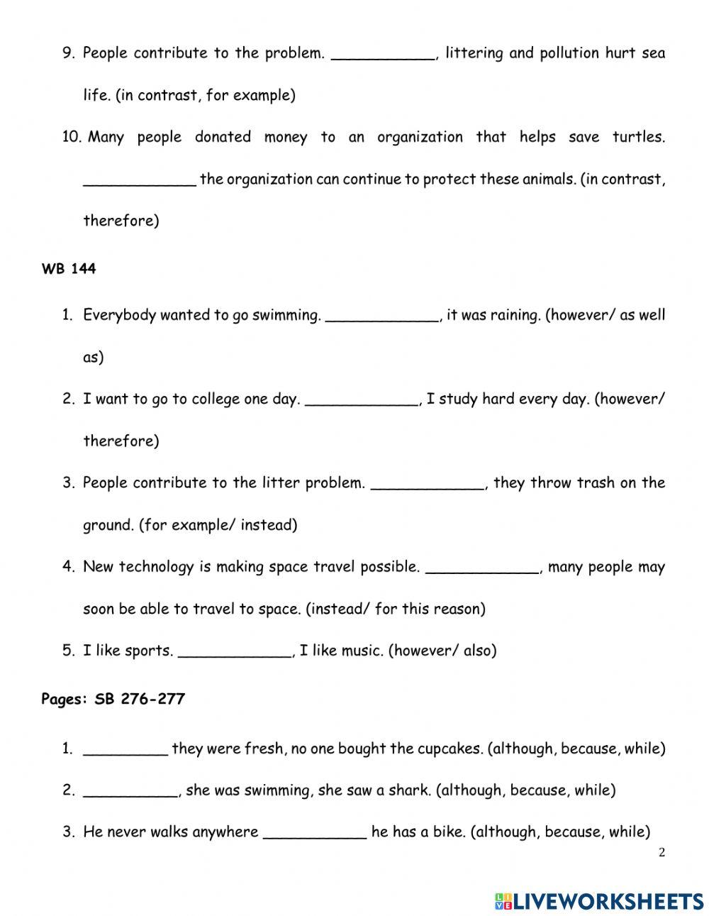 Grammar test 1 final term 2