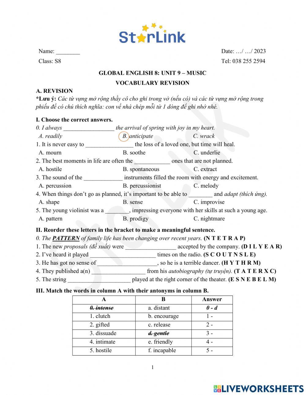 Foreign-teacher-S8-Week-31-U9-Vocab-Revision