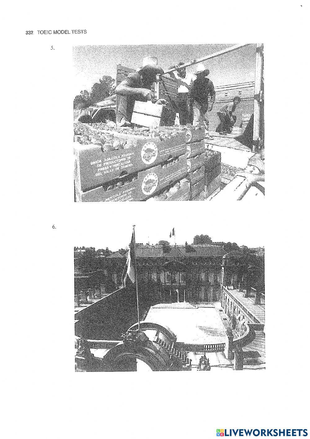 TOEIC Listening (Photograph)