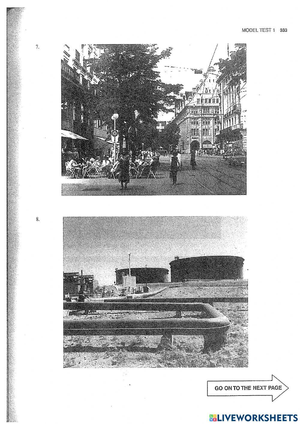 TOEIC Listening (Photograph)