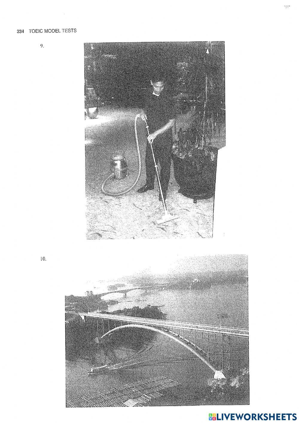 TOEIC Listening (Photograph)