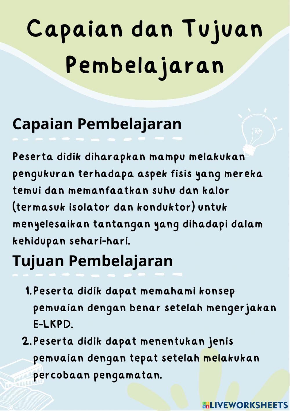 E-lkpd pemuaian