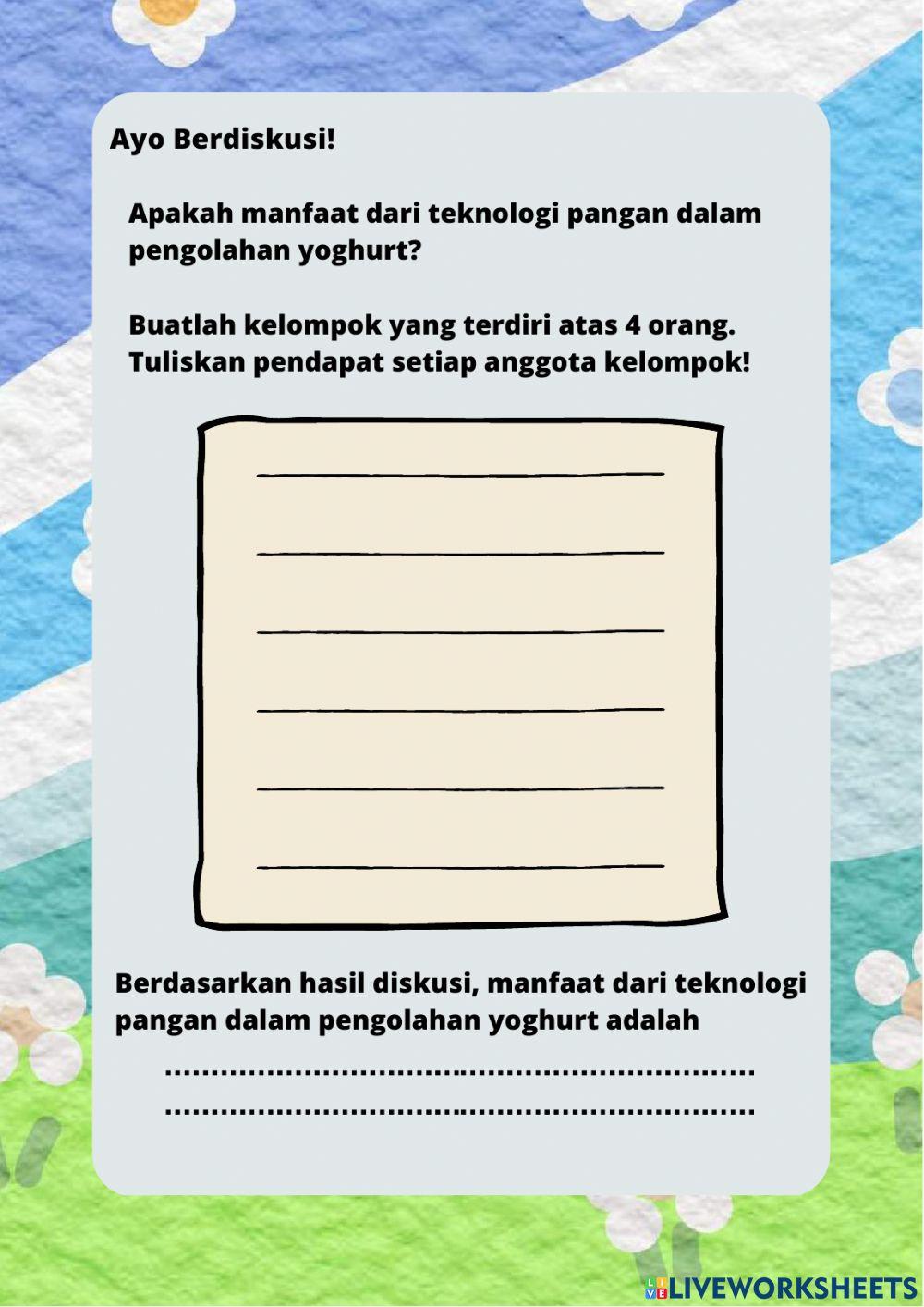 Tema 7 perkembangan teknologi produksi pangan
