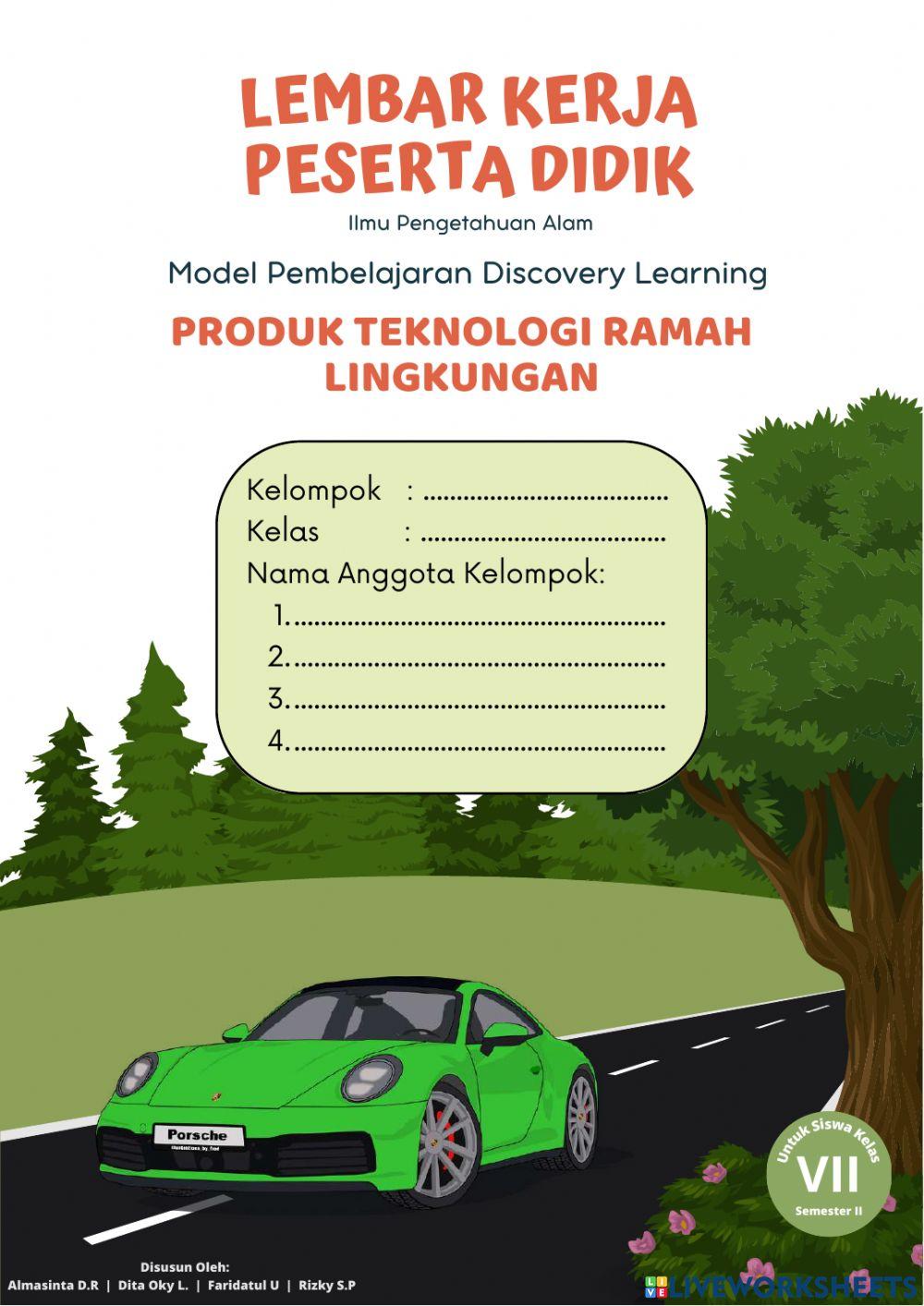Lkpd Produk Teknologi Ramah lingkungan