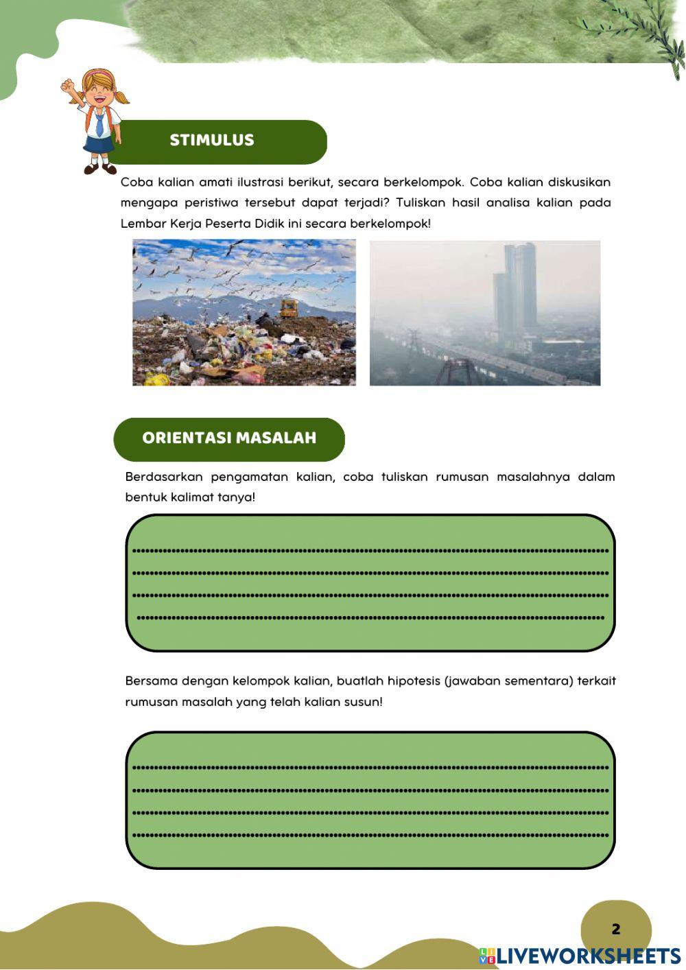 Lkpd Produk Teknologi Ramah lingkungan