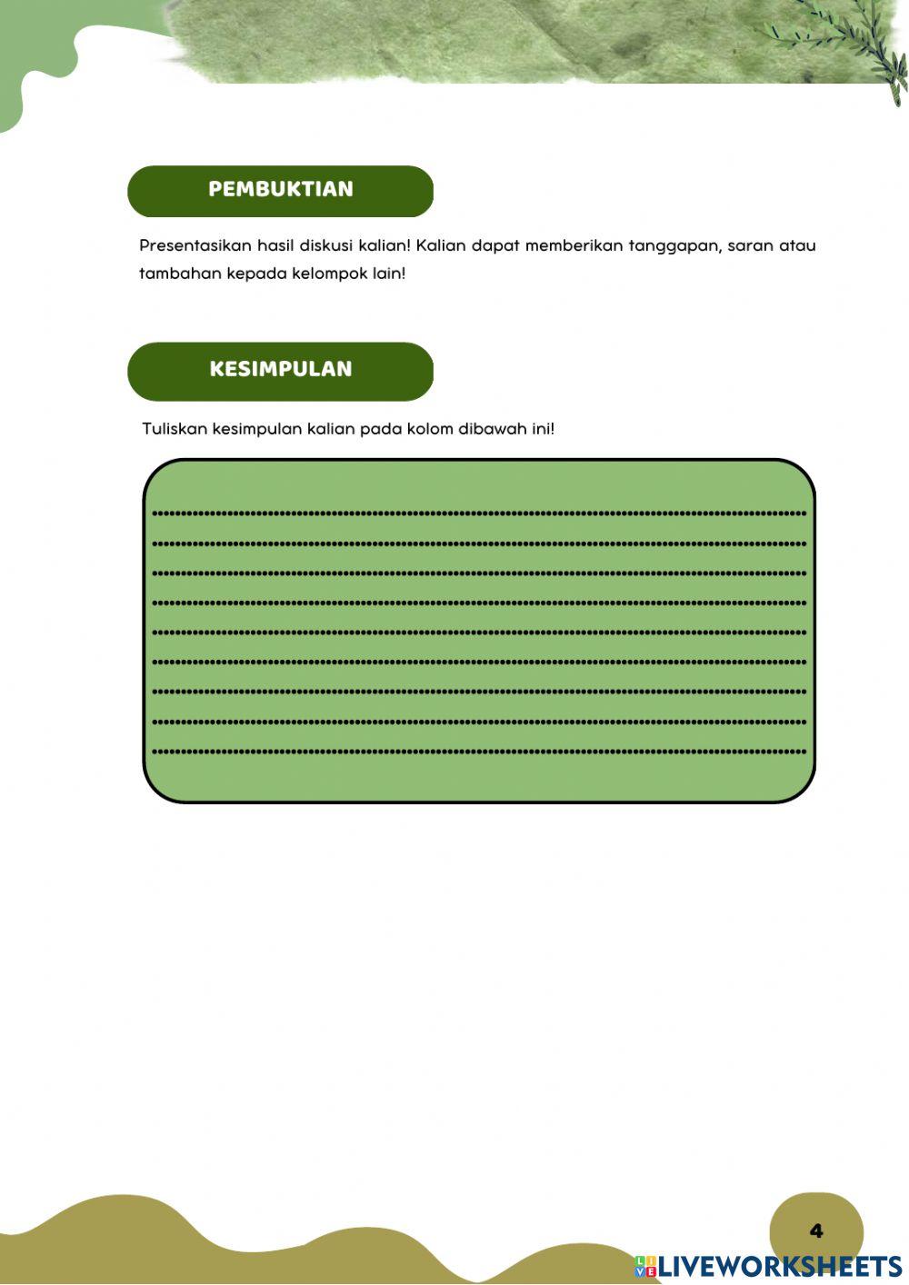 Lkpd Produk Teknologi Ramah lingkungan