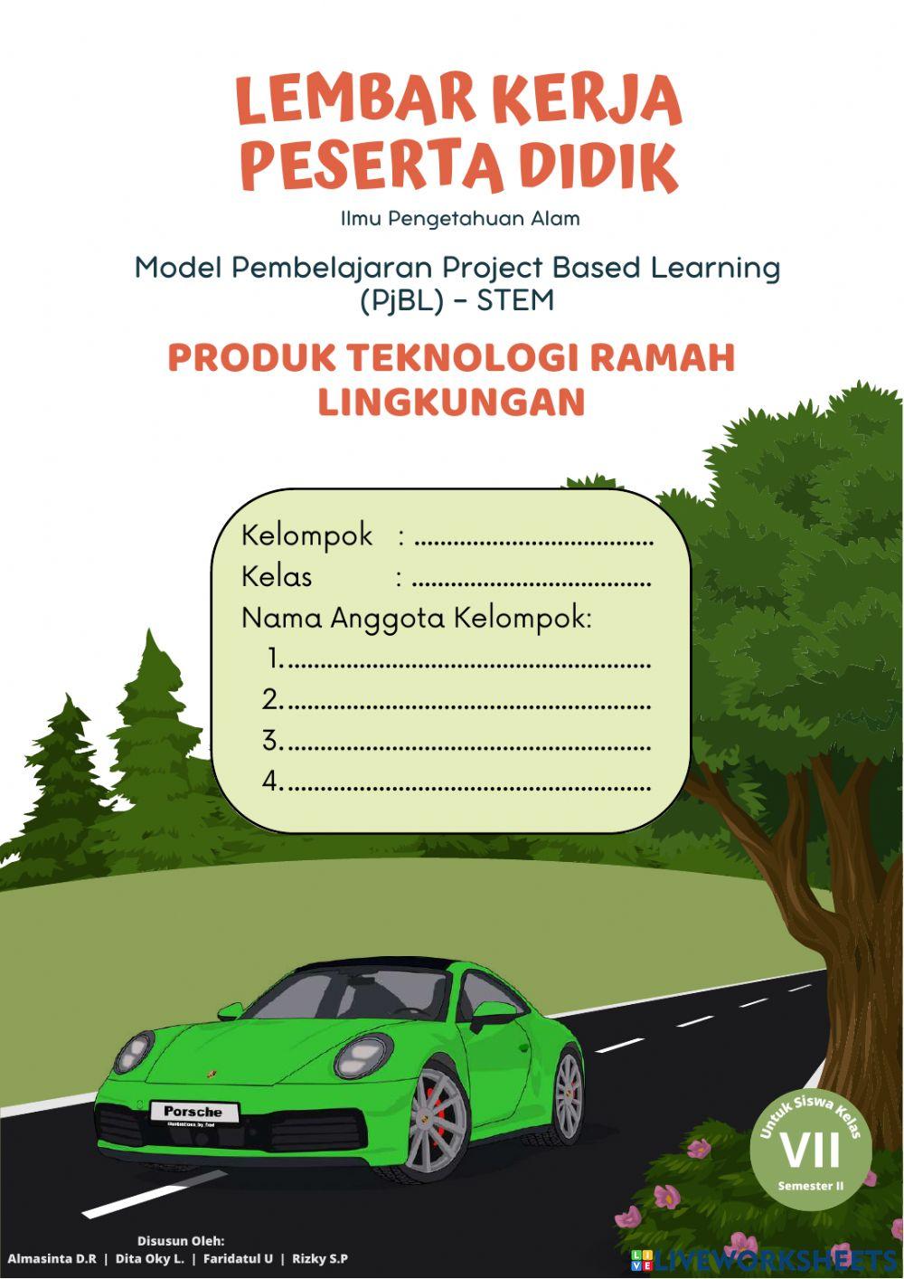 Lkpd Produk Teknologi Ramah lingkungan