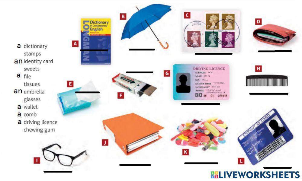 1.2 vocabulary objects