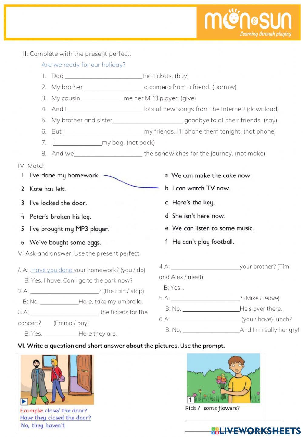 FF4 - Present perfect