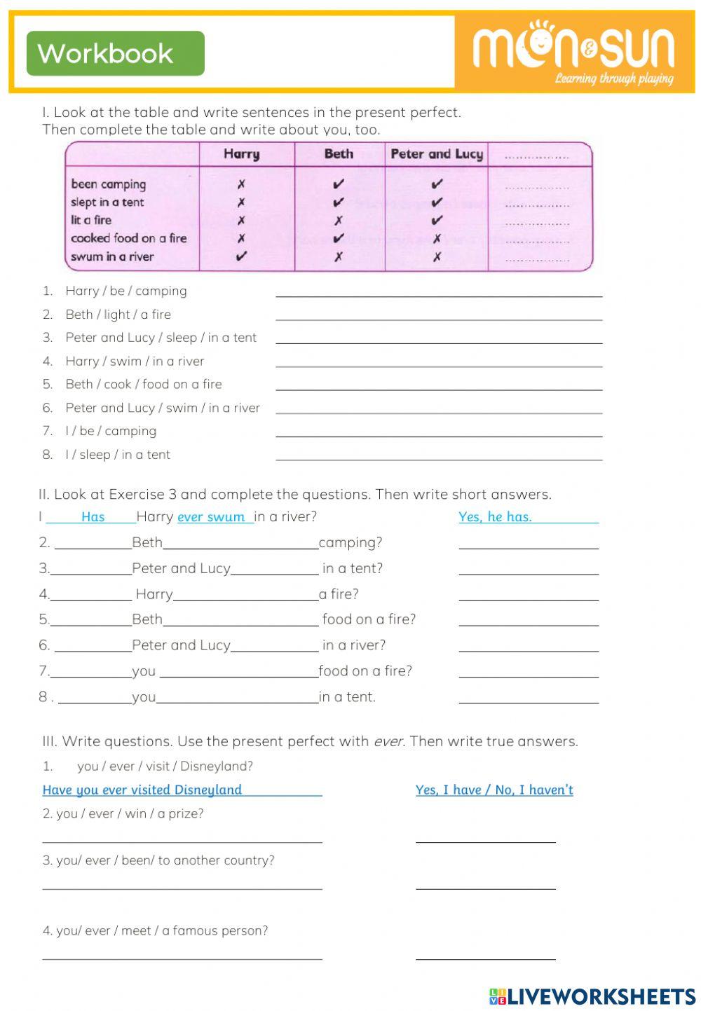 FF4 - Present perfect