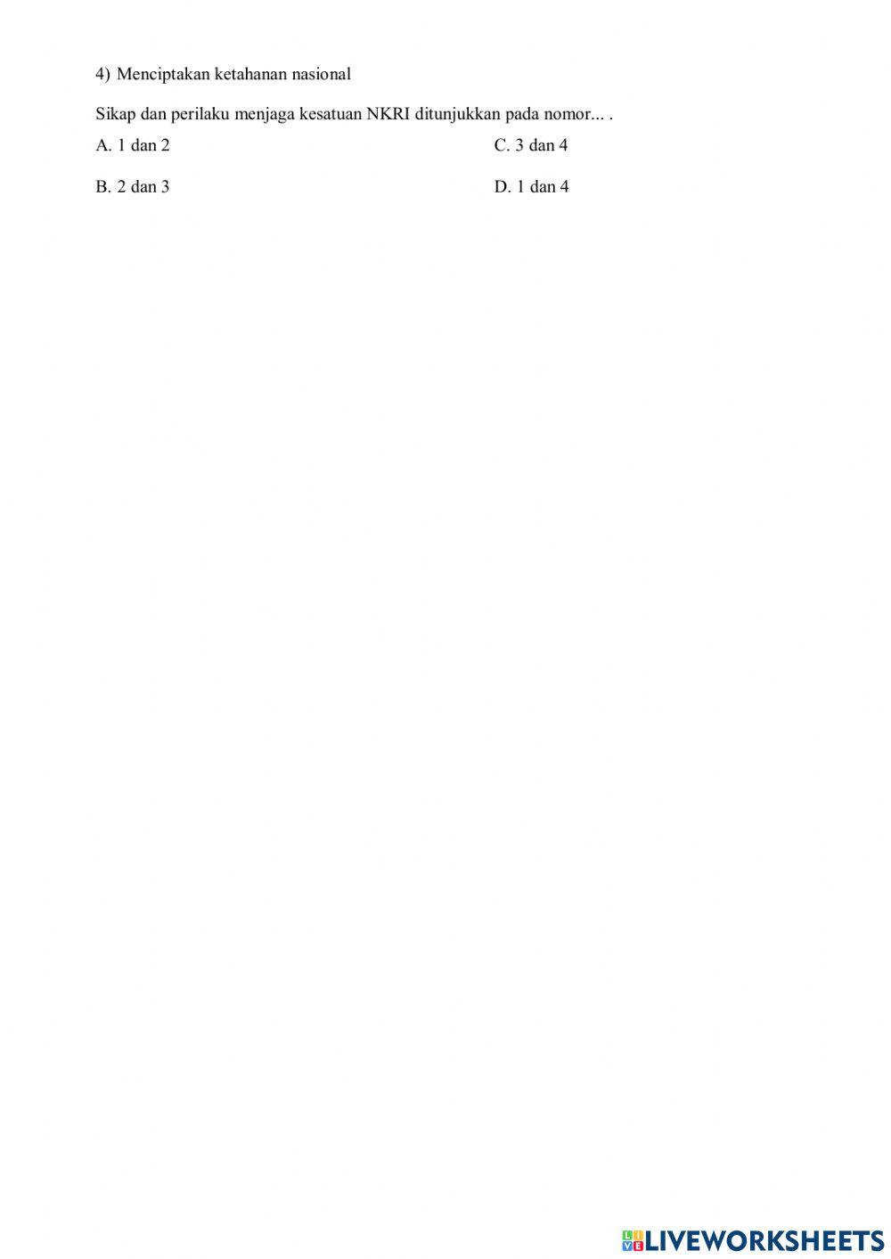 LATIHAN SOAL PAT PPKn KLS 8