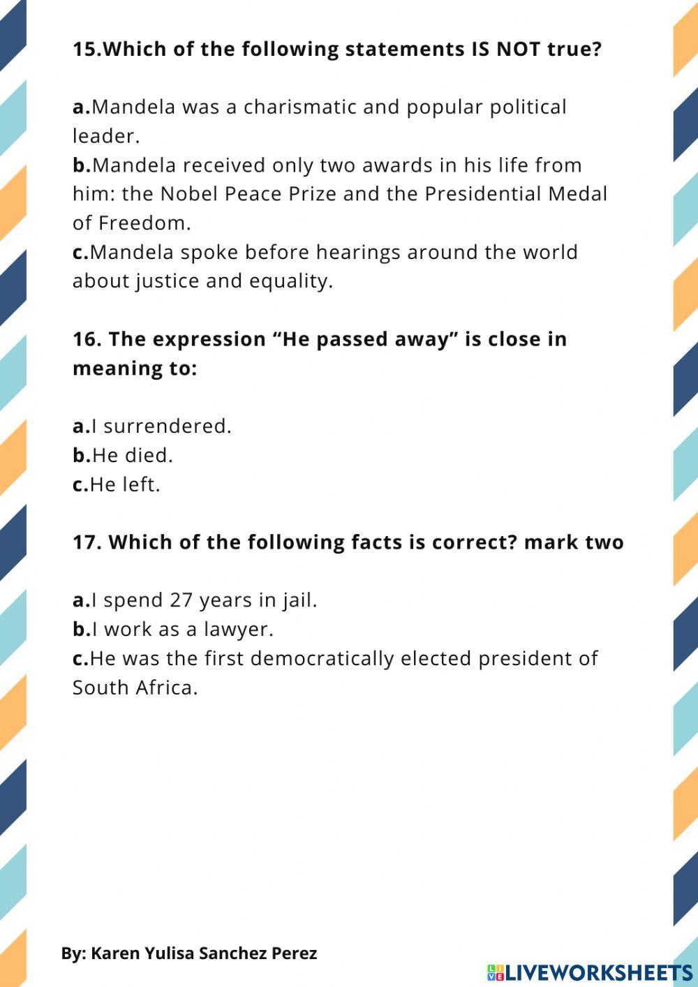 Historical Events Activity - Materials Design