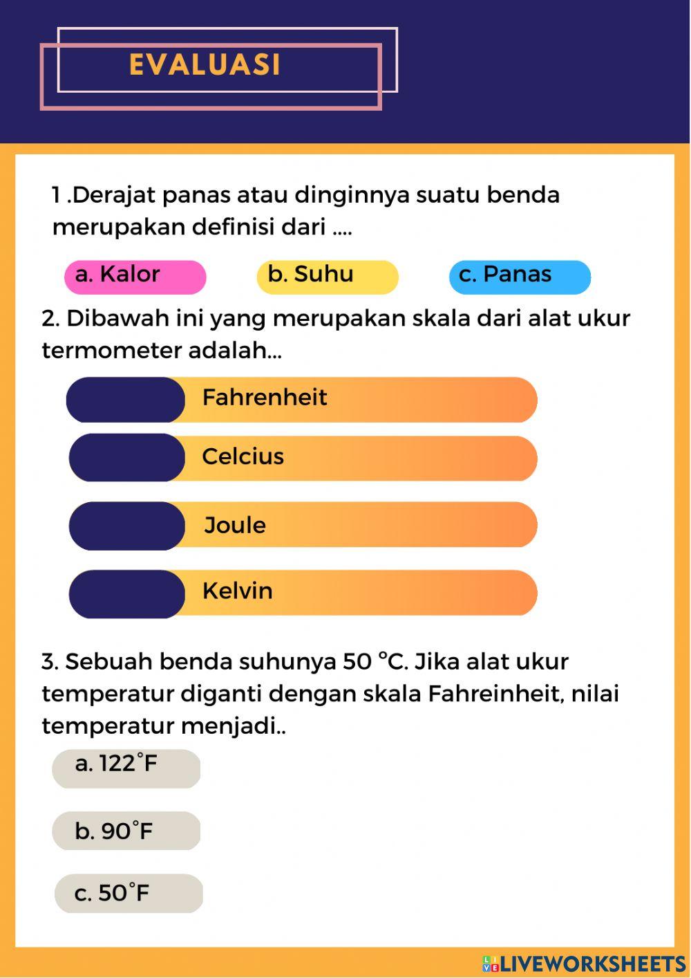Suhu,kalor dan perpindahan kalor