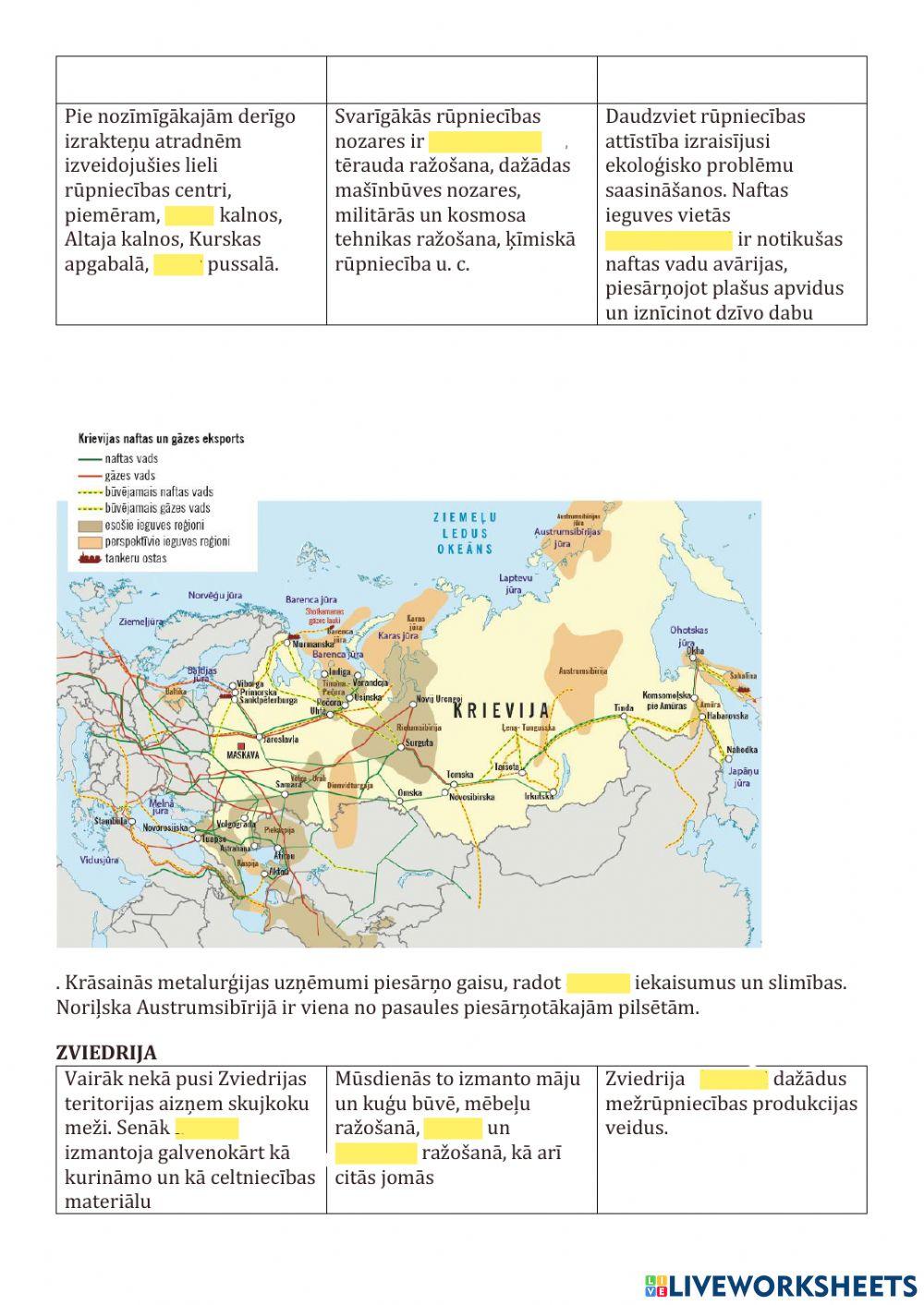 Taiga-Krievija,Zviedrija,Somija(daba,saimniecība)