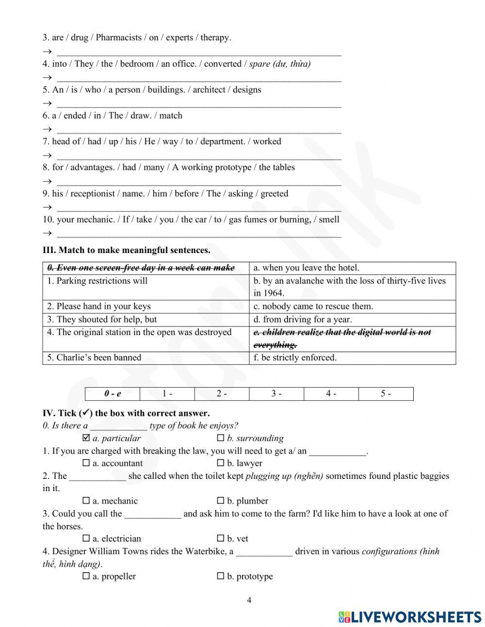 Foreign Teacher-S7-Week 35-Second-term Revision