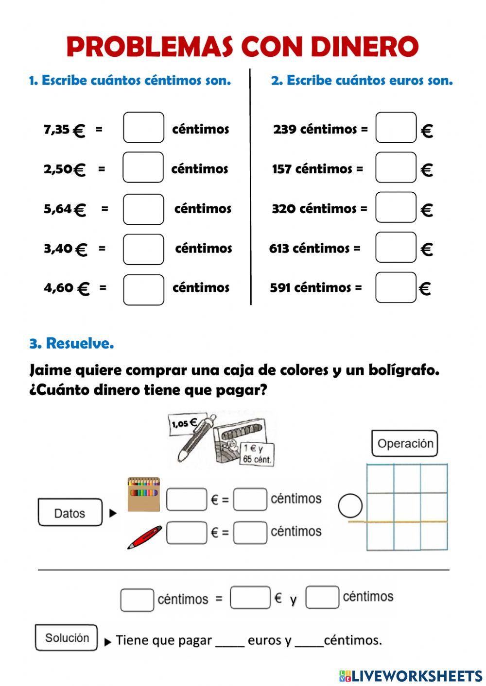 Problemas con dinero Problemas con dinero